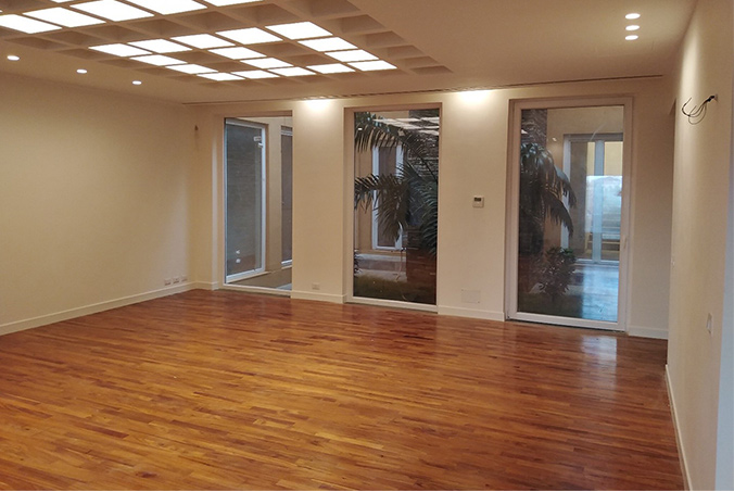 Private REsidence exotic hard wooden floor parquet-18