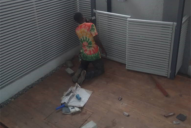 CalcitBond Product limited - Best Exotic hard wooded floor parquet - ongoing project 16