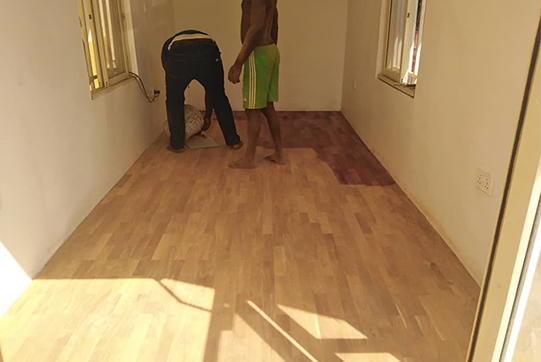 CalcitBond Product limited - Best Exotic hard wooded floor parquet - ongoing project 20