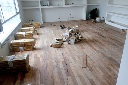 CalcitBond Product limited - Best Exotic hard wooded floor parquet - ongoing project 32