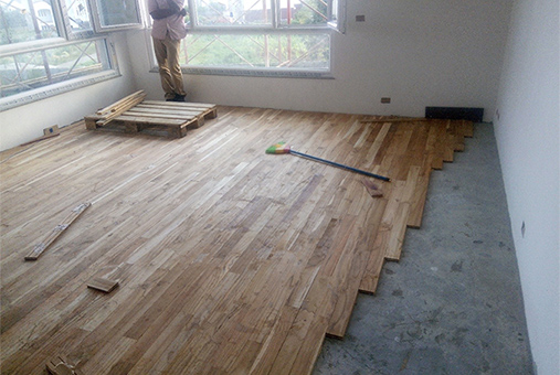 CalcitBond Product limited - Best Exotic hard wooded floor parquet - ongoing project 9