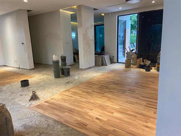 Calcitbond Products Limited - exotic hard wood flooring supplier - Exotic Hardwood Flooring - Exotic hardwood floor maintenance - Maitama FCT project 5