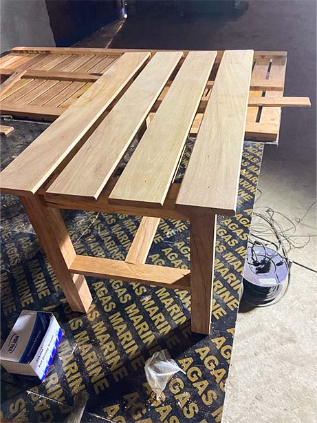 Calcitbond-Products-Limited-exotic-hard-wood-flooring-Manufacturer-Exotic-Hardwood-work in progress Shower platform 6