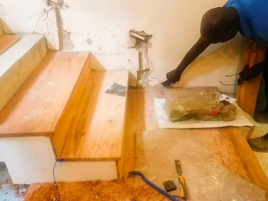 hardwood flooring - Parquet flooring - Hardwood Flooring Installation -Abuja Hardwood Flooring Installation project 2