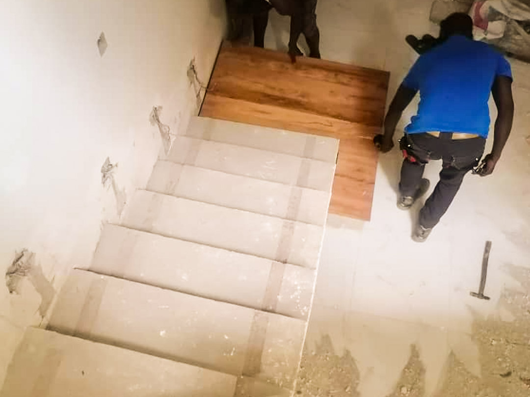 Calcitbond Products Limited- hardwood flooring - Parquet flooring - Hardwood Flooring Installation -hardwood floor maintenance - Abuja Hardwood Flooring Installation project 6