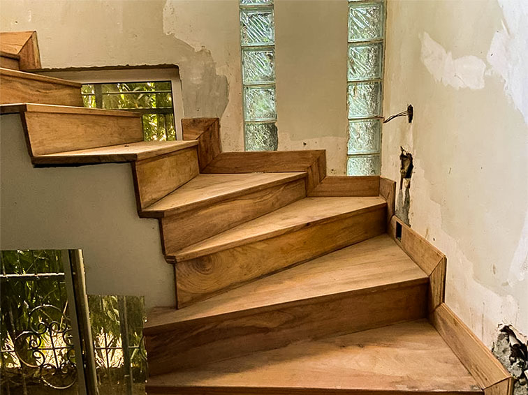 Hardwood flooring - Hardwood Flooring Installation -hardwood floor maintenance - Abuja Hardwood Flooring Installation project 8